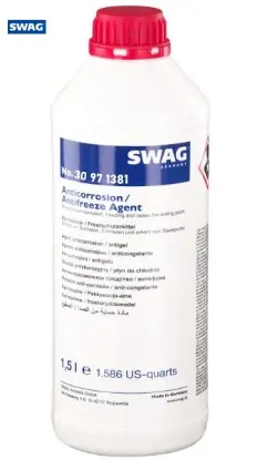 Antifriz 1.5 lt kırmızı -52 konsantre febı 71381 / swagı 99901381 Swag G012A8DA1 resmi