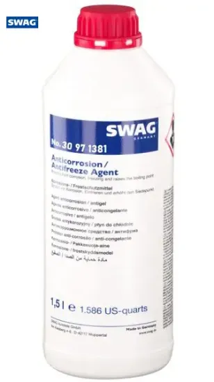 Antifriz 1.5 lt kırmızı -52 konsantre febı 71381 / swagı 99901381 Swag G012A8DA1 resmi