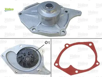 Devirdaim su pompası renault clıo ıı 01>06 megane ıı 03>08 kangoo 01> modus 04> sc nıc ıı 03>08 1.5d Valeo 7701473327/ 7701476496/ 21010BN700 resmi
