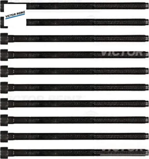 Silindir kapak civatası 10 adet opel astra h-vectra c-zafıra a-b fıat brava-doblo-marea 1.9 cdtı- jt 93178500/ 5607961/ 7775920 resmi
