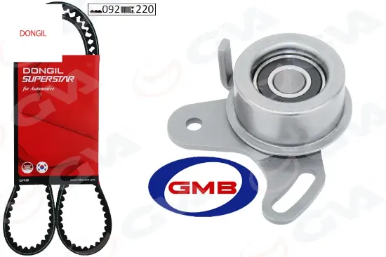 Triger kayış seti eksantrik seti hyundaı accent 1.3l 4g13 g4eh 95-00 / 1.5l g4ek karbüratörlü 95-00 243122010/ 2431222020/ 2441022000 resmi