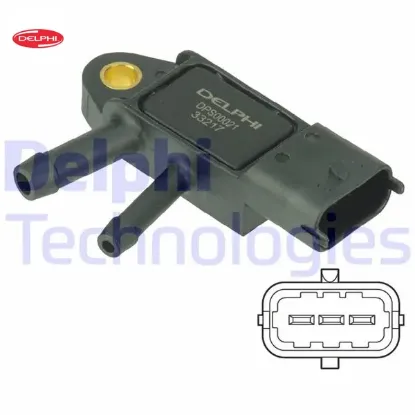 Dpf sensor volvo c30 10>15 c70 10>13 s40 ıı 10>12 s60 ıı 10>14 s80 ıı 10> v50 10>12 Delphı 31370160/ 31293659 resmi