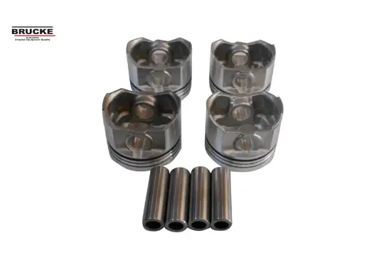 Piston takım segman sız uno 60 0.40 Brucke 5892880 resmi