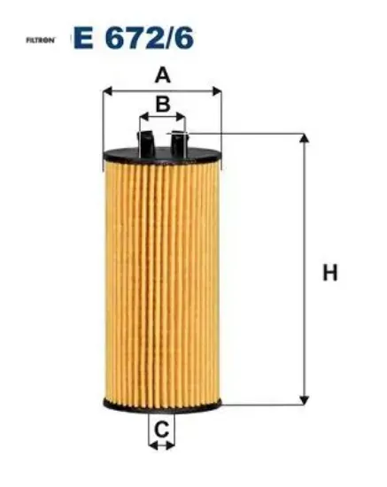 Yag fıltresı bmw b37 b38 b47 b46 b48 f52 f70 f45 f46 f74 f78 f48 u11 f39 . mını f54 f55 f56 f57 f60 Fıltron 11428570590 resmi