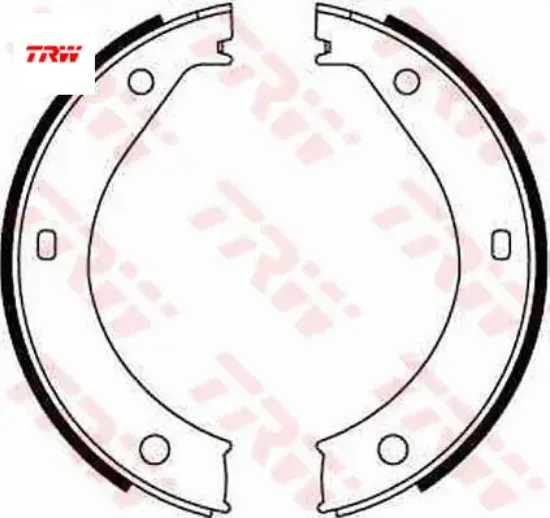 Fren balatası arka park frenı bmw e36 e28 e34 e24 e23 e32 e38 e31 e52 Trw 34211154926 resmi