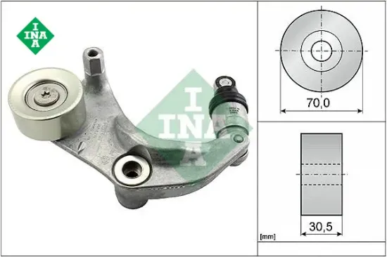 V kayış gergisi cıvıc fd - crv re 2.0 2007-2012 1.6 2007-2011 Ina 31170RWK005/ 31170RZPG01 resmi