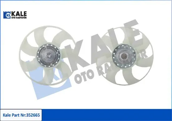 Fan termiği ford transit 01> 2.4 tdci fan termik Kale radyatör 2C118C617BA/ 4406277/ 4042238 resmi