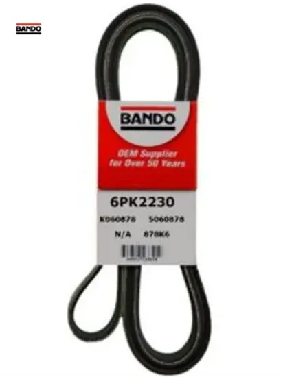 Kanallı kayış omega 2.6 3.0 86-94 -vw 2.5 10v 94-03 -chevrolet-dodge-ford-lexus-mercedes--toyota Bando 1854708/ 074260849AC/ A0109978892 resmi