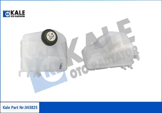 Radyator yedek su deposu focus 1.8 tdci 01>04 tourneo connect 1.8 tdci 02>14 kapaklı Kale radyatör 1104120/ 8T168K218AB/ 98AB8K218AK resmi