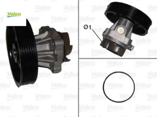 Devirdaim fiat egea 16> linea 09> doblo 10> albea 08> punto 12> fiorino 09> 1.3d mjet opel astra h-j Valeo 12855462/ 46338675/ 1201.L9/ 1334647 resmi