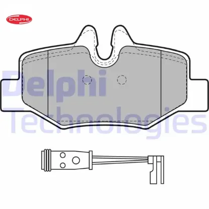 Fren balatası arka mercedes vıto w639 Delphı A0064204420 resmi