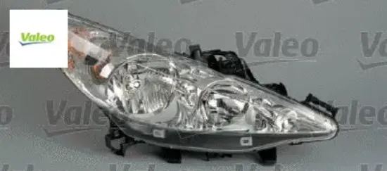 Sol far beyaz peugeot p207 07>15 elektrikli h7 h1 motorlu Valeo 6208.95/ 6208.97 resmi