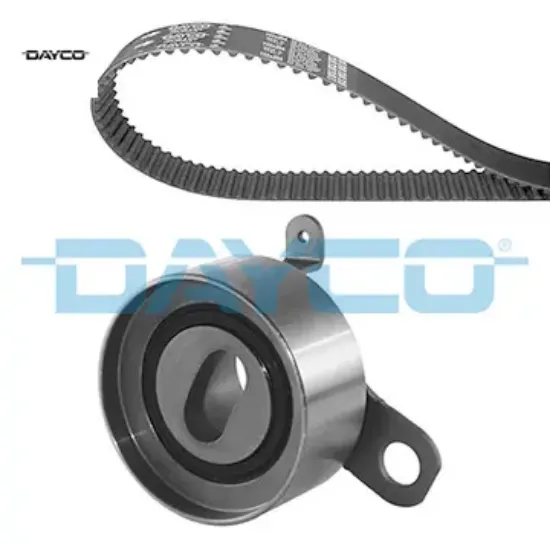Triger kayış seti eksantrik seti toyota corolla 1.6l 4a-fe enjeksiyonlu ae101 ae111 92-00 1 kay ış 1 Dayco 1356809020/ 1356819045/ 1350502030 resmi