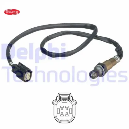 Ön oksijen sensörü ford b-max 12> 1.0 ecoboost fıesta 08> 1.0 ecboost ecosport 14> 1.0 ecboost Delphı C1BA9G444CA/ CV6A9G444AA/ 1773164 resmi