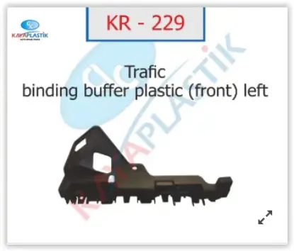 Ön tampon bağlantı ayağı sol trafıc Kaya plastık 622204446/ 620505064R resmi