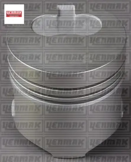 Motor piston segman partner-berlıngo 1.9 dzl dw8 82.20 çap std Yenmak 0628.J2/ 6606401 resmi