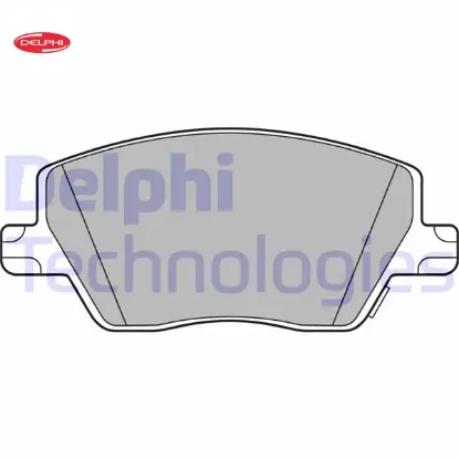 On balata fıat egea 16> 1.0 1.3 mtj 1.4 1.6 1.6d k:19 mm g:133 mm y:58.5 mm küçük tip Delphı 77367910/ 77367628 resmi