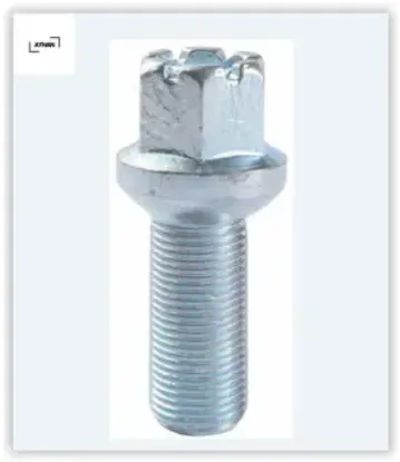 Bijon civatası beyaz kaplı volkswagen 6103189855 resmi