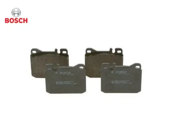 Fren balatası on mercedes w123 s123 w116 r107 Bosch A0004206320 resmi