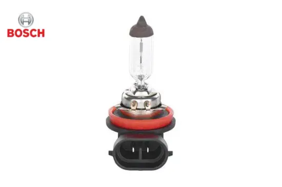 Ampul h11 halojen pgj19-2 12v tek tellı far ve sıs mercedes bmw cıtroen honda opel vw Bosch resmi