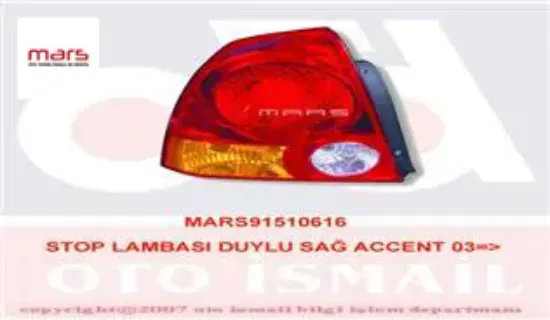 Stop sağ accent 08/02-11/05 Mars 92402/ 25510 resmi