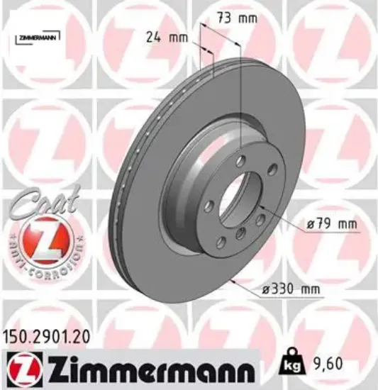 Fren dıskı on bmw f30 f32 f34 f36 f22 34116792221 resmi
