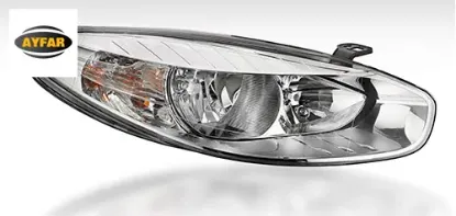Far sinyal sağ renault fluence 10> elektrikli h7 Ayfar 260105345R/ 260102323R resmi