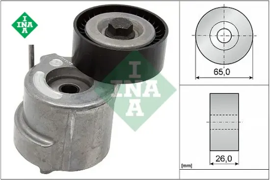 V kayış gergisi fıat egea 16> 500×14> alfa romeo gıulıetta 10> 1.6d mtj Ina 51820520/ 51824328/ 55215811 resmi