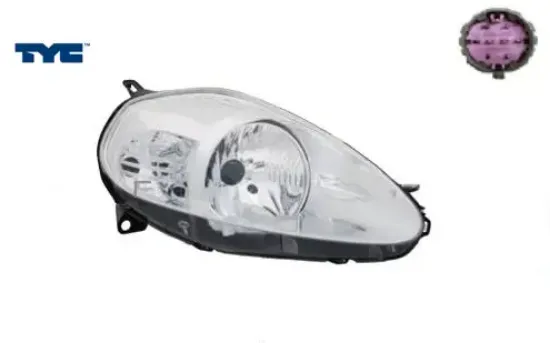 20-a849-b5-2b f.grande punto ön far el.mot.krom mor soket uyumlu rh.08-09 Tyc 51840989 resmi