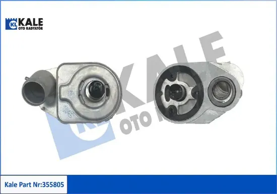 Motor yağ soğutucu fıat ducato-saıly-karsan jet j10 06 > 2.3 f1a borulu Kale radyatör 5801630224 resmi