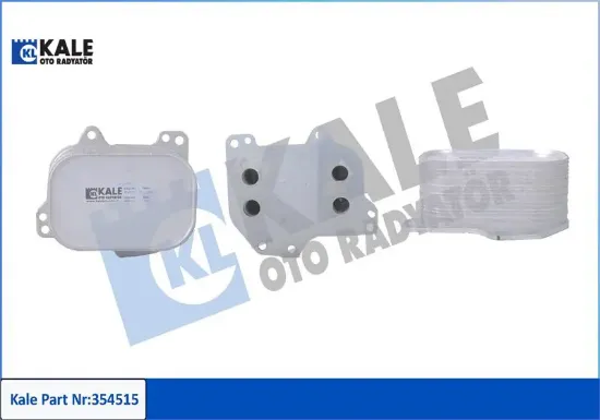 Yağ soğutucu tekli golf7-passat-caddy-a3-leon-octavıa 2013 >1.6-2.0 tdı cuub-dfsd-clha-dcxa-crlb Kale radyatör 03N115389A/ 03N115389B/ 03N115389K resmi