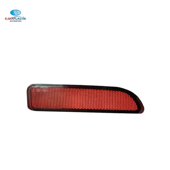 Arka tampon reflektoru sag logan mcv 09> lodgy 13> dokker 13> express 21> Kaya plastık 8200751778 resmi