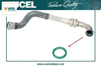 Turbo hortumu contası renault megane ııı 1.5 dcı Üçel kauçuk 7701070788 resmi