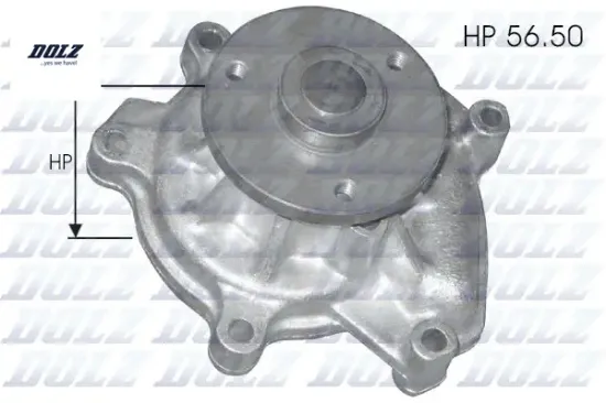 Devirdaim su pompası daıhatsu copen 1.3l k3-ve l881 06-> / sırıon 1.0l 1.3l m300 m301 05-> / terıos Dolz 1610097404/ 1610097411/ 1610029115 resmi