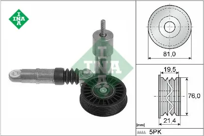 Alternatör gergi rulmanı kütüklü komple passat-a4 1.9 tdı avf-avb Ina 038903315P/ 038903315D resmi