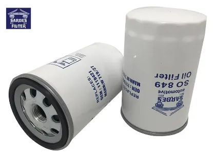 Yağ filtresi ford escort/focus/mondeo/mazda 1.25-1.4-1.6 benzin uzun tip eski model Sardes 1119421/ 1071746/ 1663050 resmi