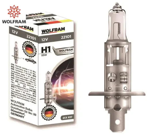 Ampul 12v h1 55 p14.5s standart ışık 64150 resmi
