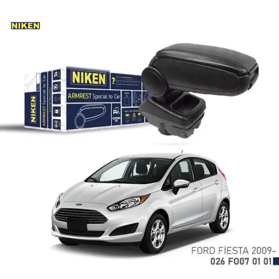 Araca özel kol dayama siyah ford fıesta 09 > Nıken resmi