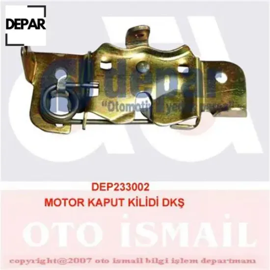 Motor kaput kilidi dkş resmi