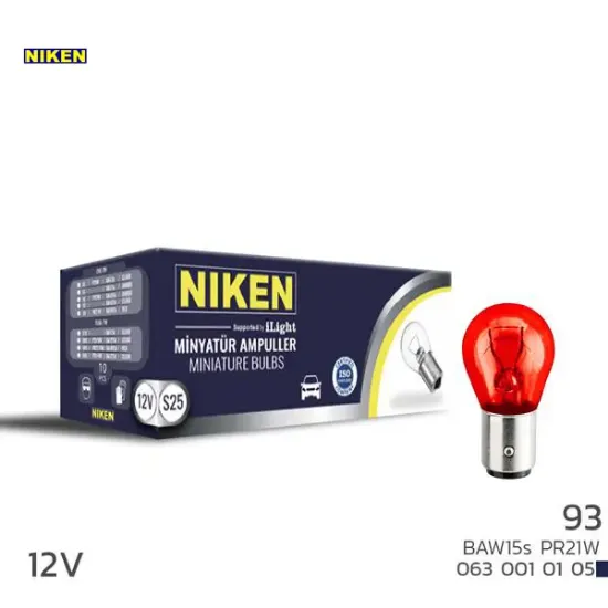 Nıken 93 ampul şaşı ters yk tır.baw15s pr21w kr 10lu Nıken resmi