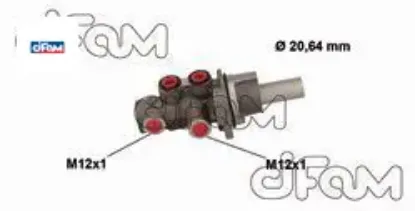 Fren ana merkez ford fiesta-bmax-courier 08> deposuz 20.64mm Cıfam 8V512140DB/ 8V512140BB/ 1751664 resmi