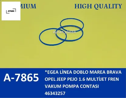 Fren vakum pompa contası egea-lınea-doblo-marea-brava-opel-jeep-pejo 1.6 multijet 46343257 resmi