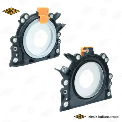 Arka flanşlı keçe caddy ııı golf vı plus jetta ıv polo touran 1.2 1.4 golf v jetta ııı passat 1.4 Skt 036103171/ 04110317A/ 036103171B resmi