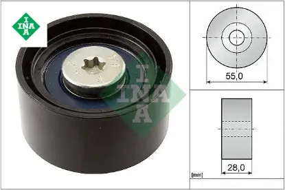 Kayıs gergı rulmanı bmw n47 n57 e87 e90 f10 e83 e84 e70 e71 f07 f16 Ina 11287800562 resmi