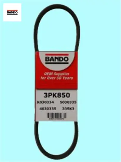 Kanallı kayış nıssan toyota yarıs 1.3 16v 99-05 38353 Bando 9091602521/ 1195058S01 resmi