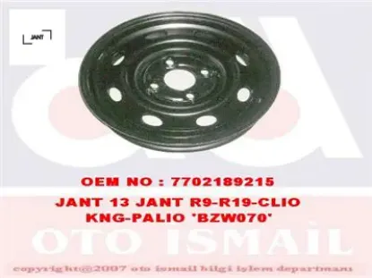 Jant 13 jant 4 bijon renault r9-r19-r21-megane ı-clio-kangoo 7702189215/ 7701349748 resmi