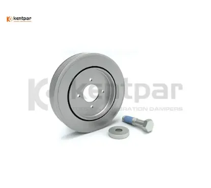 Krank kasnağı civatalı partner-exp-berlıngo-scudo-p206-p306-xsara-scudo 1.9d dw8 klimasız 6 knl Kentpar 0515.L7/ 0515.Q6/ 9624596880 resmi