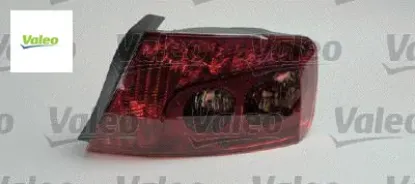 Sol stop lambası sisli peugeot p407 04-10 Valeo 6350.GC/ 6350.V9/ 6350.S8 resmi