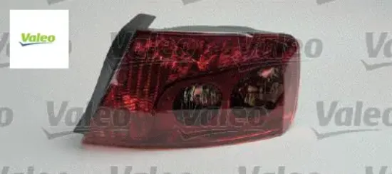 Sol stop lambası sisli peugeot p407 04-10 Valeo 6350.GC/ 6350.V9/ 6350.S8 resmi
