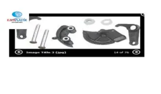 Debriyaj pedal dişli tk r9/r11 200 Kaya plastık 7701468487 resmi